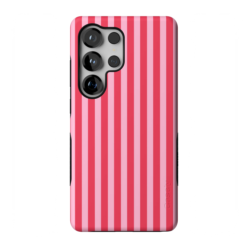 Perfect Stripes | Pink Stripes Case - Galaxy S25 Ultra