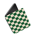 Fit Check | Green Checkerboard Kindle Case