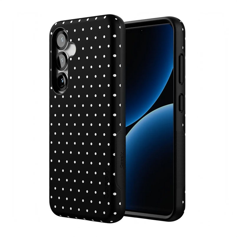On the Dot | Black Polka Dot Case