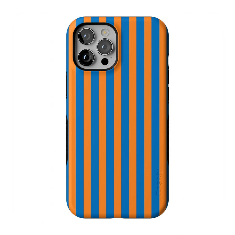 Go New York | Blue & Orange Stripes Case - iPhone 12 Pro