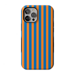 Go New York | Blue & Orange Stripes Case - iPhone 12 Pro