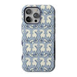 Seahorse Drift | Coastal Blues Case - iPhone 16 Pro