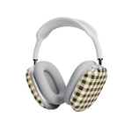 Cedar Lane | Black & Cream Gingham AirPods Max Case