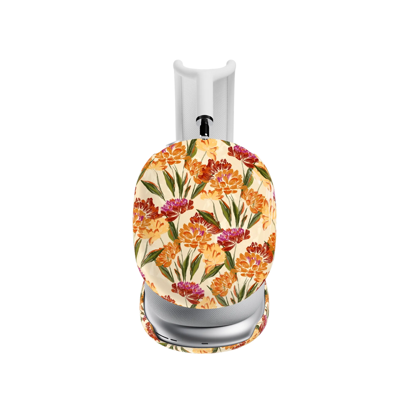 Cottage Blooms | Orange Hydrangeas AirPods Max Case
