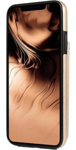 Gold Vegan Leather | Wallet Case iPhone Case get.casely 