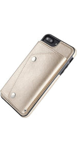 Gold Vegan Leather | Wallet Case iPhone Case get.casely 