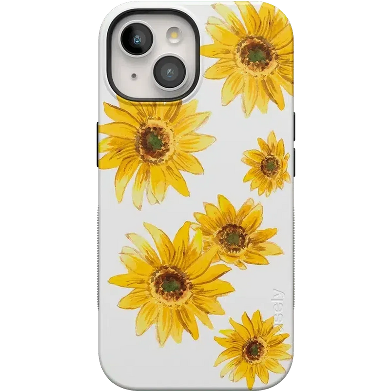 Golden Garden | Yellow Sunflower Floral Case iPhone Case get.casely 