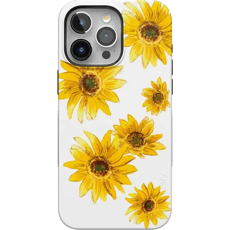 Golden Garden | Yellow Sunflower Floral Case iPhone Case get.casely 