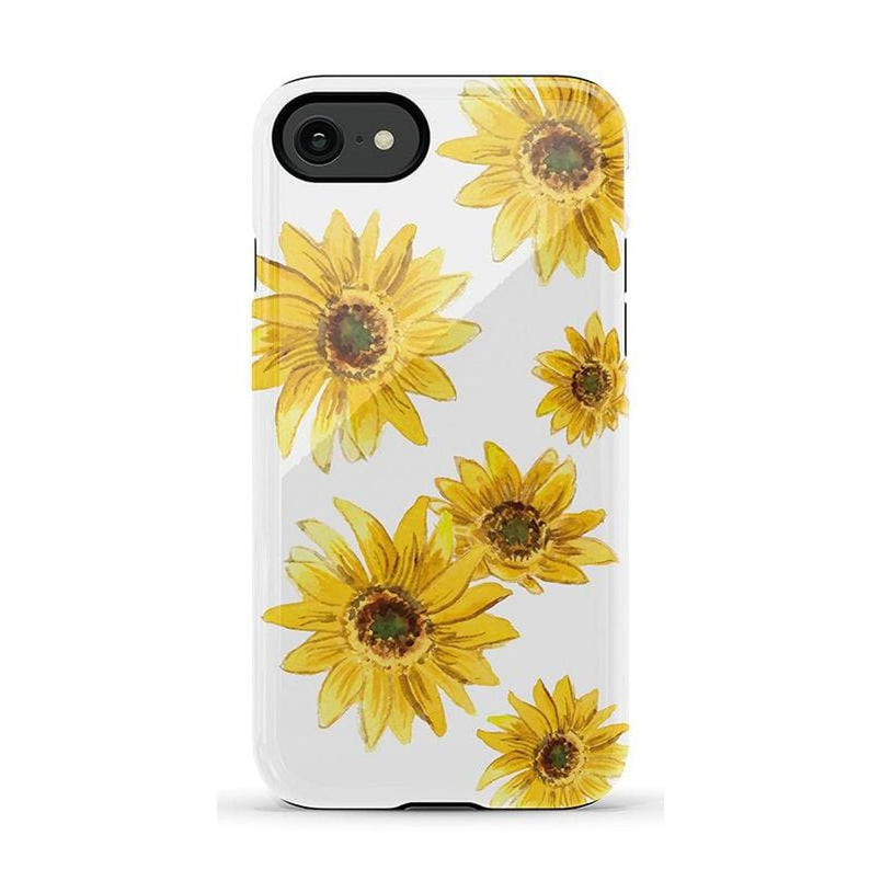 Golden Garden | Yellow Sunflower Floral Case iPhone Case get.casely Essential iPhone SE (2020 & 2022) 