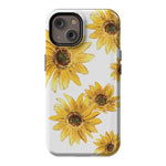 Golden Garden | Yellow Sunflower Floral Case iPhone Case get.casely Essential + MagSafe® iPhone 15