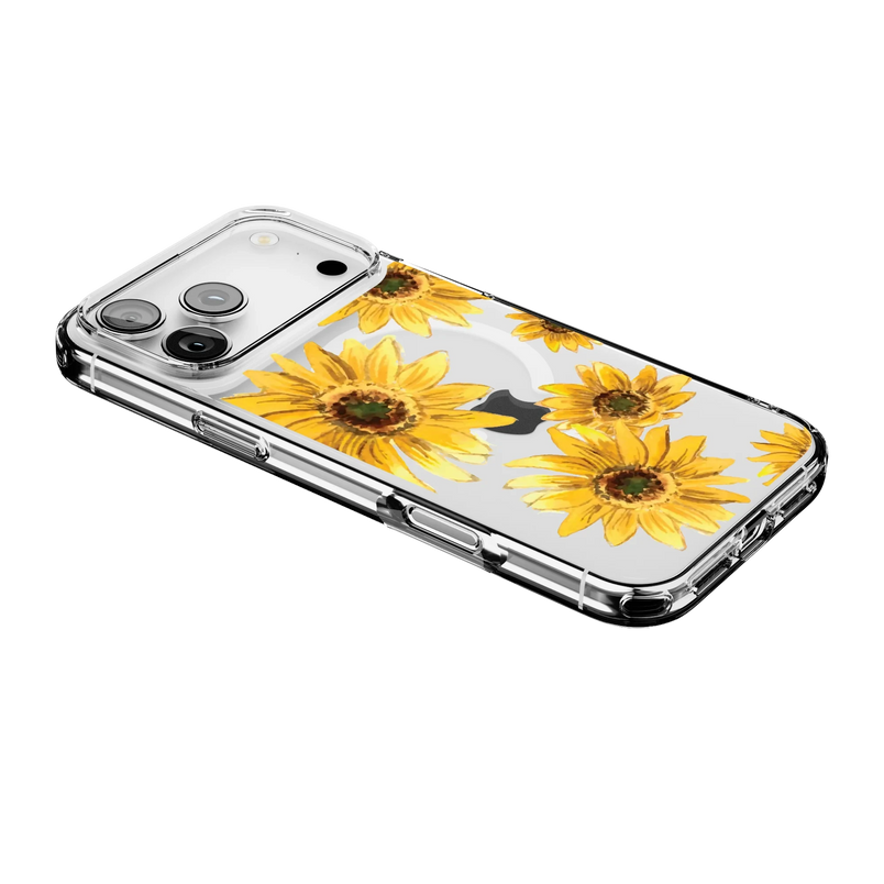Golden Garden | Yellow Sunflower Floral Case iPhone Case get.casely 
