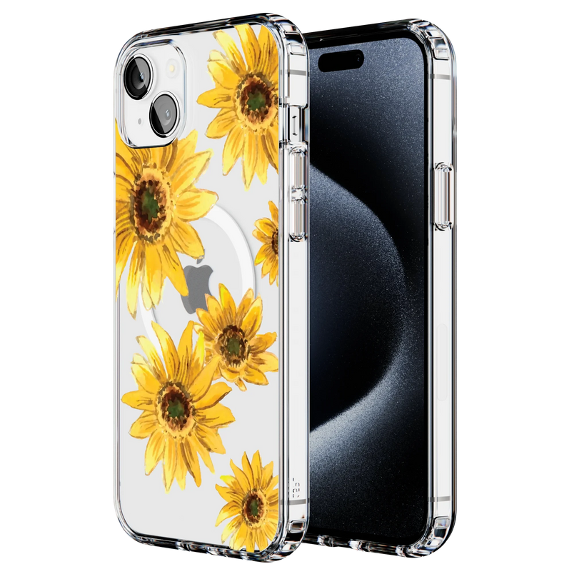Golden Garden | Yellow Sunflower Floral Case iPhone Case get.casely 