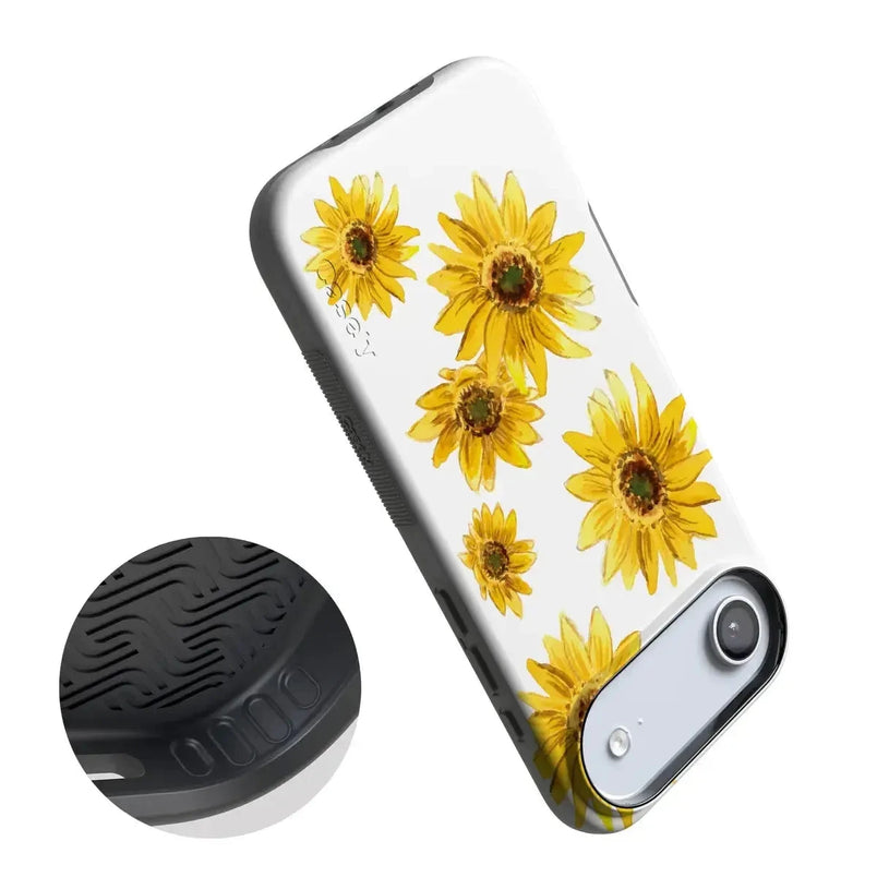 Golden Garden | Yellow Sunflower Floral Case iPhone Case get.casely 