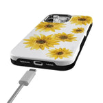 Golden Garden | Yellow Sunflower Floral Case iPhone Case get.casely 