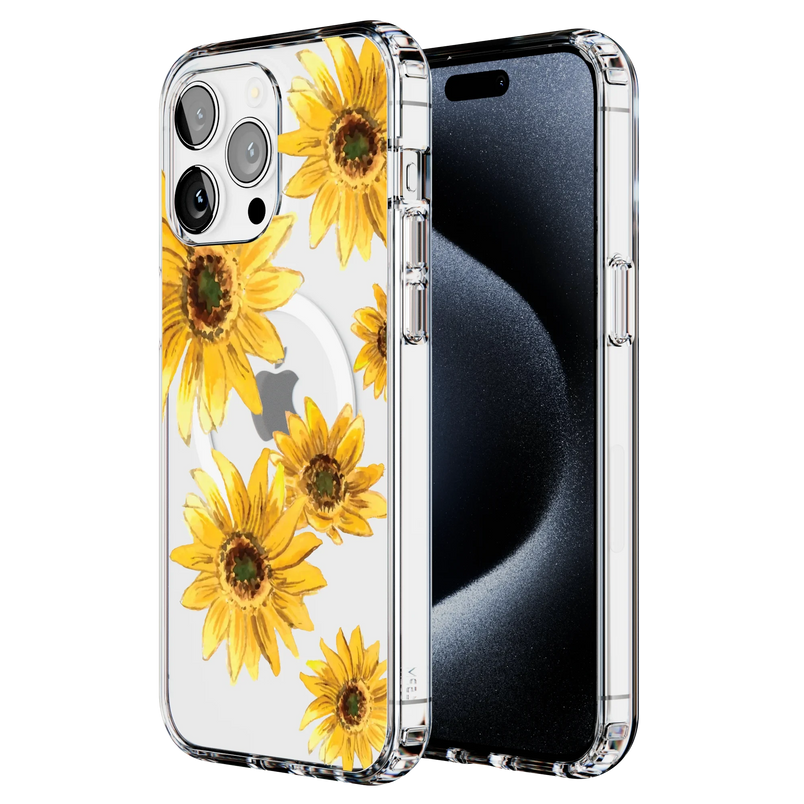 Golden Garden | Yellow Sunflower Floral Case iPhone Case get.casely 
