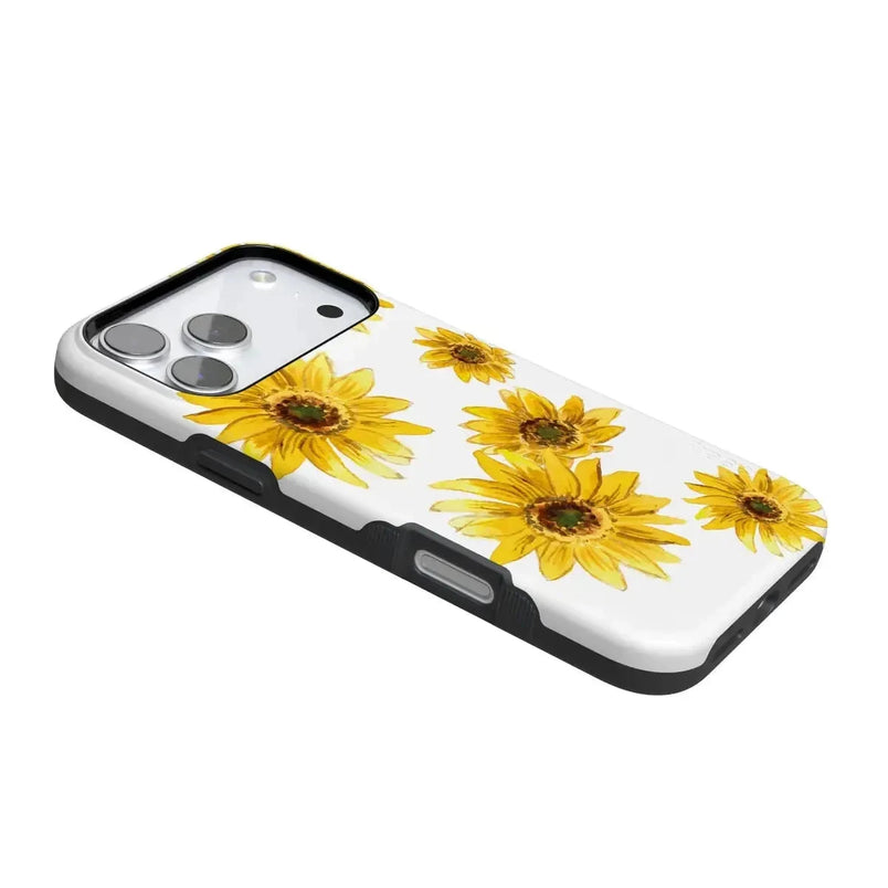 Golden Garden | Yellow Sunflower Floral Case iPhone Case get.casely 