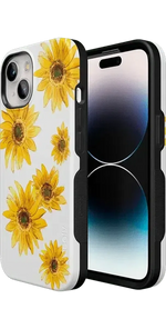 Golden Garden | Yellow Sunflower Floral Case iPhone Case get.casely 