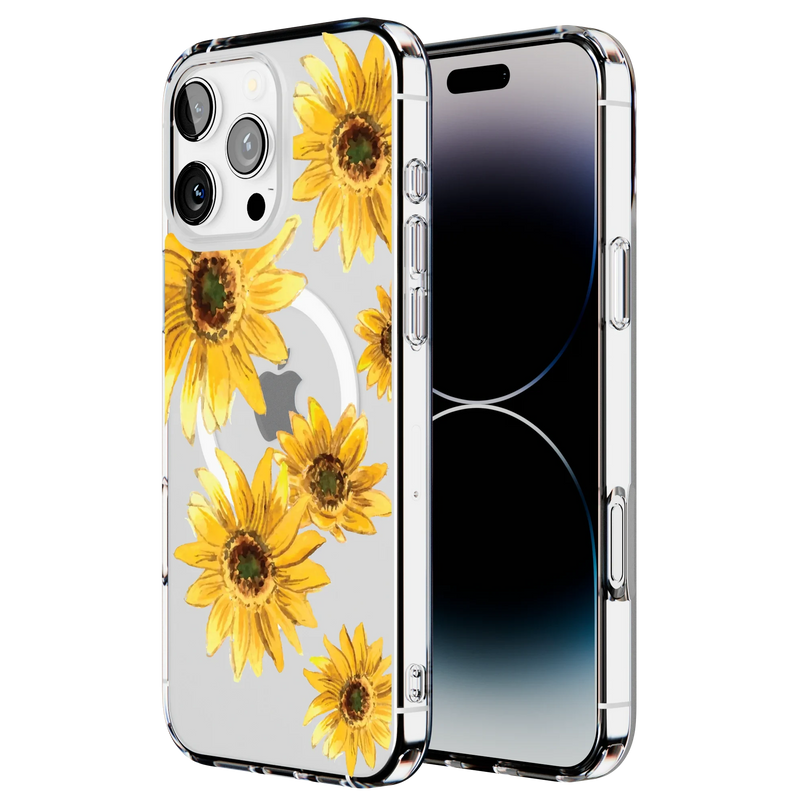 Golden Garden | Yellow Sunflower Floral Case iPhone Case get.casely 