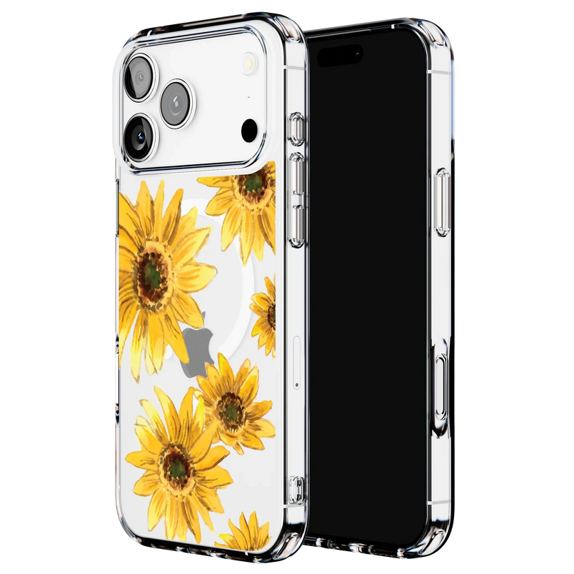 Golden Garden | Yellow Sunflower Floral Case iPhone Case get.casely 