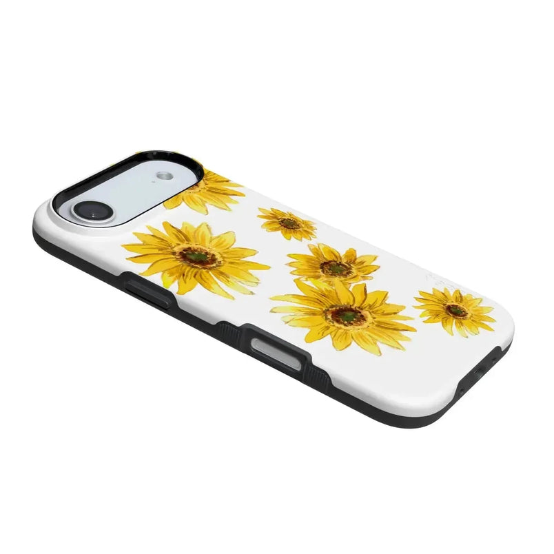 Golden Garden | Yellow Sunflower Floral Case iPhone Case get.casely 