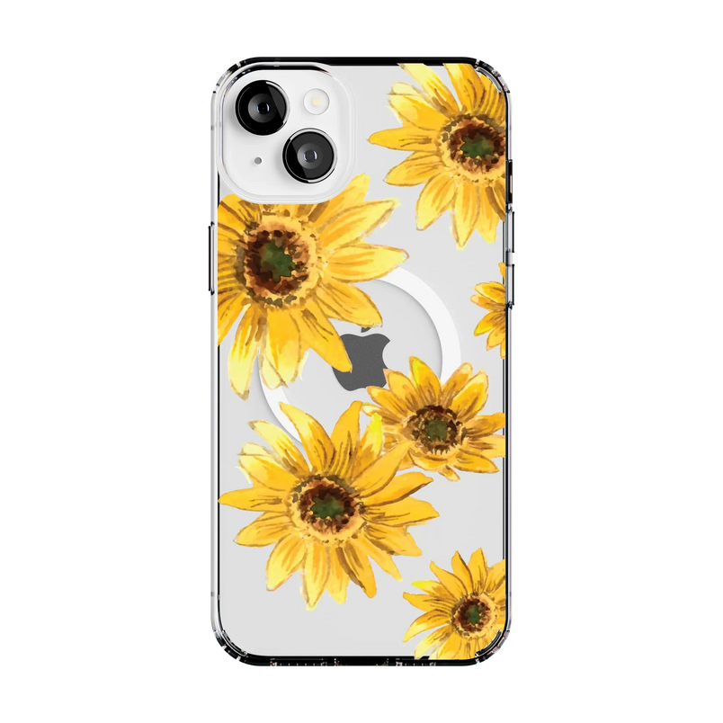 Golden Garden | Yellow Sunflower Floral Case iPhone Case get.casely 