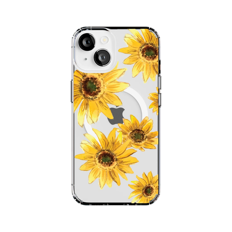 Golden Garden | Yellow Sunflower Floral Case iPhone Case get.casely 