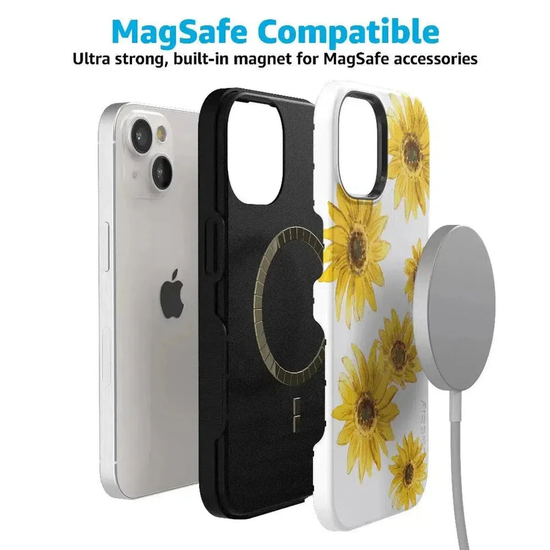 Golden Garden | Yellow Sunflower Floral Case iPhone Case get.casely 