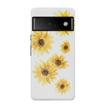 Golden Garden | Yellow Sunflower Floral Google Pixel Case Google Pixel Case Casetry Essential Google Pixel 6 Pro