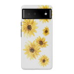 Golden Garden | Yellow Sunflower Floral Google Pixel Case Google Pixel Case Casetry Essential Google Pixel 6
