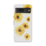 Golden Garden | Yellow Sunflower Floral Google Pixel Case Google Pixel Case Casetry Essential Google Pixel 7