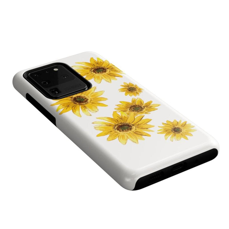 Golden Garden | Yellow Sunflower Floral Samsung Case Samsung Case Casetry 
