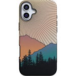 Golden Hour | Mountain Sunset Case iPhone Case get.casely Bold + MagSafe® iPhone 16 Plus 