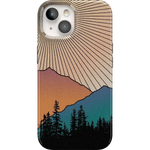 Golden Hour | Mountain Sunset Case iPhone Case get.casely Classic + MagSafe® iPhone 15