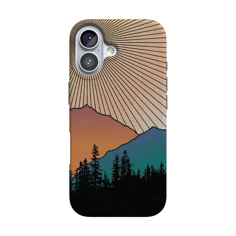 Golden Hour | Mountain Sunset Case iPhone Case get.casely Classic + MagSafe® iPhone 17 