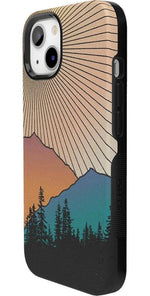 Golden Hour | Mountain Sunset Case iPhone Case get.casely