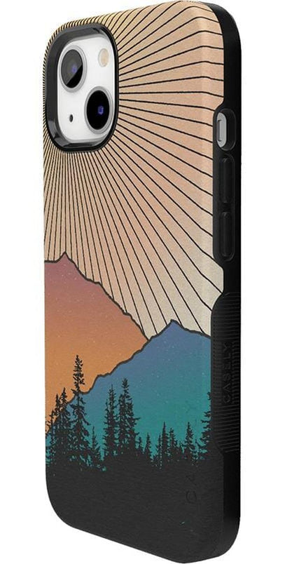 Golden Hour | Mountain Sunset Case iPhone Case get.casely