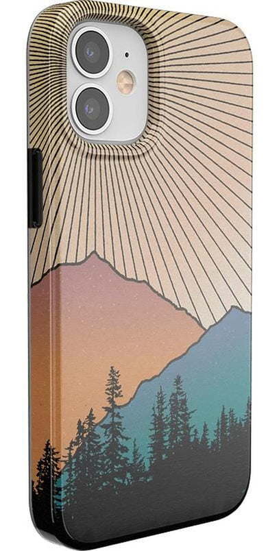 Golden Hour | Mountain Sunset Case iPhone Case get.casely