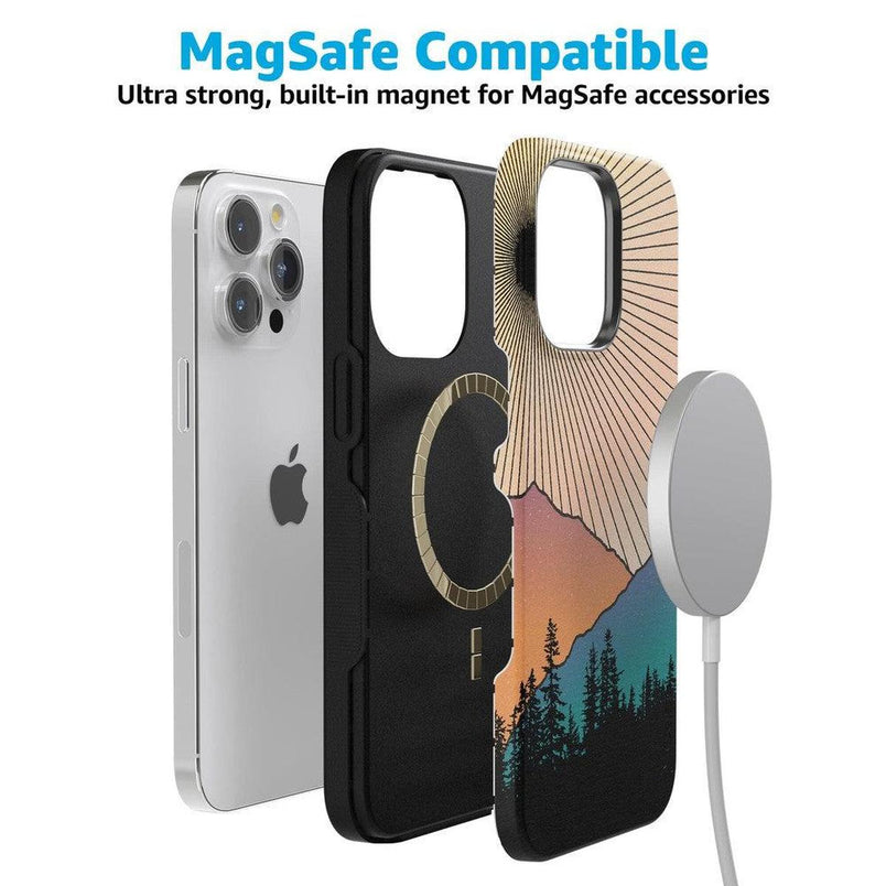 Golden Hour | Mountain Sunset Case iPhone Case get.casely 