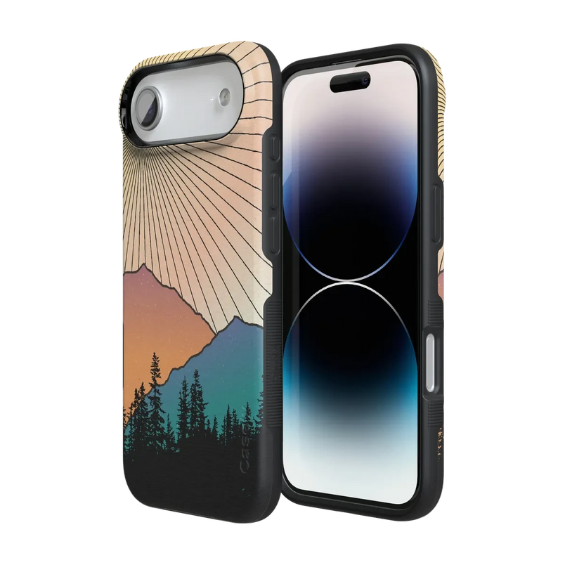Golden Hour | Mountain Sunset Case iPhone Case get.casely 