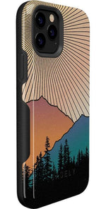 Golden Hour | Mountain Sunset Case iPhone Case get.casely