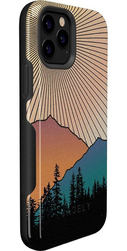 Golden Hour | Mountain Sunset Case iPhone Case get.casely