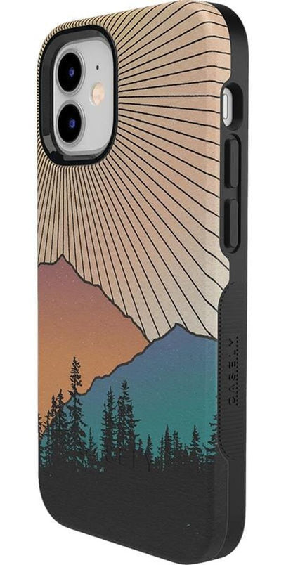 Golden Hour | Mountain Sunset Case iPhone Case get.casely