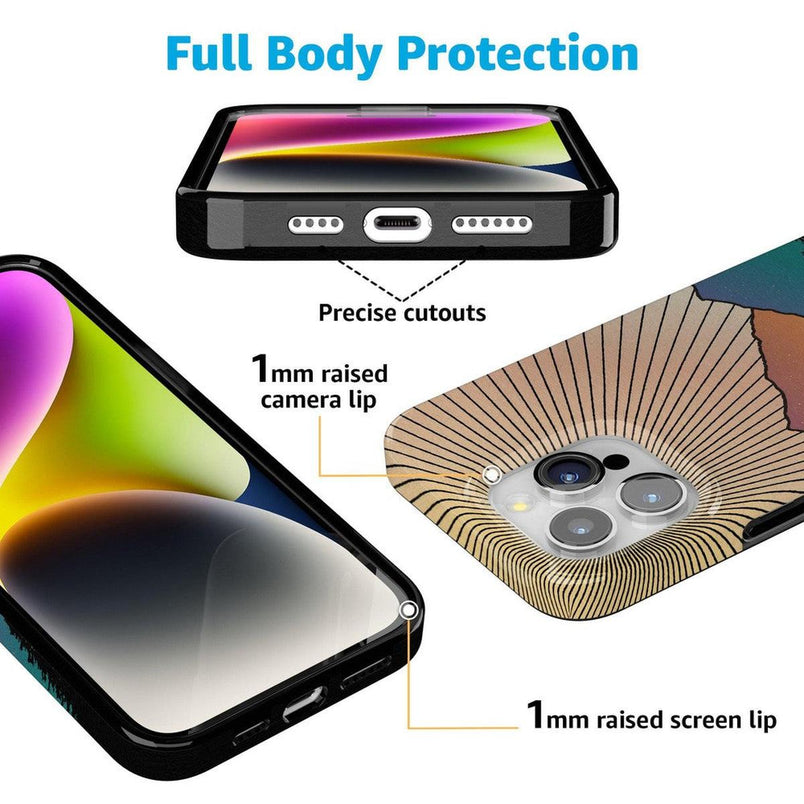 Golden Hour | Mountain Sunset Case iPhone Case get.casely 