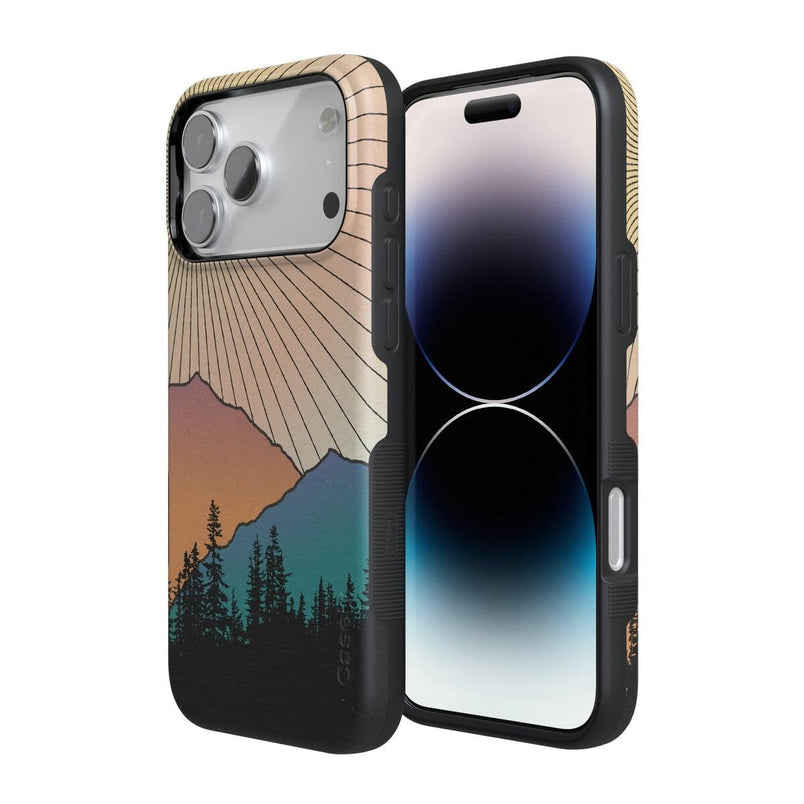Golden Hour | Mountain Sunset Case iPhone Case get.casely 