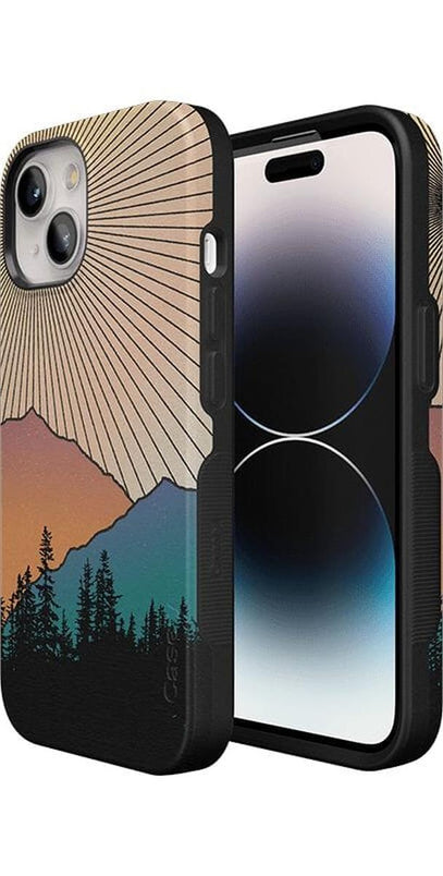 Golden Hour | Mountain Sunset Case iPhone Case get.casely 