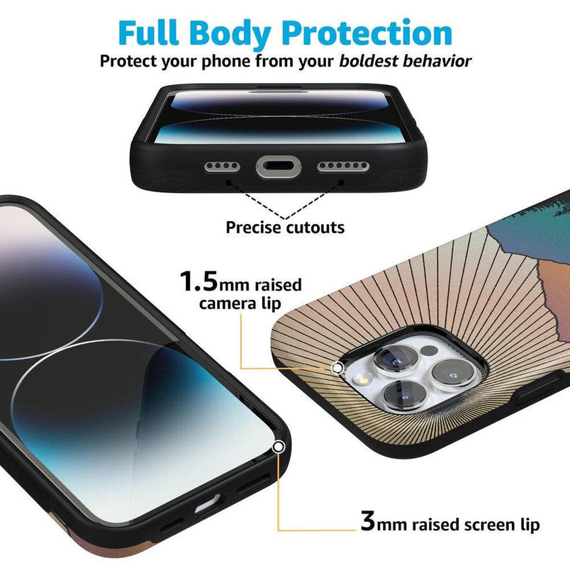 Golden Hour | Mountain Sunset Case iPhone Case get.casely 