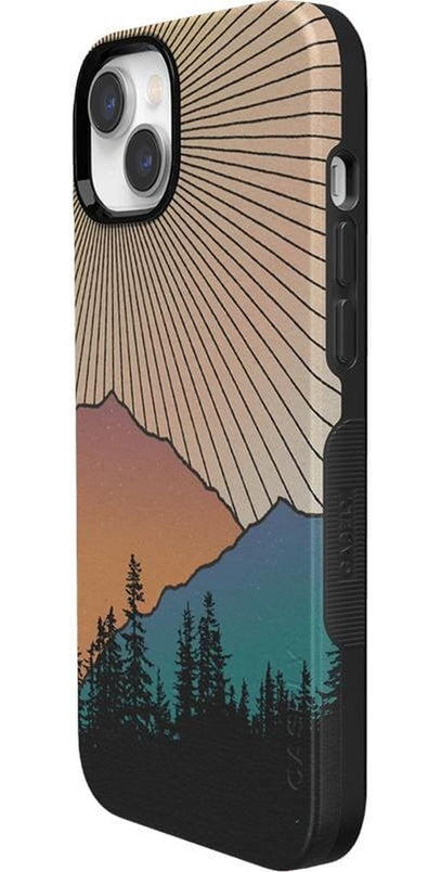 Golden Hour | Mountain Sunset Case iPhone Case get.casely