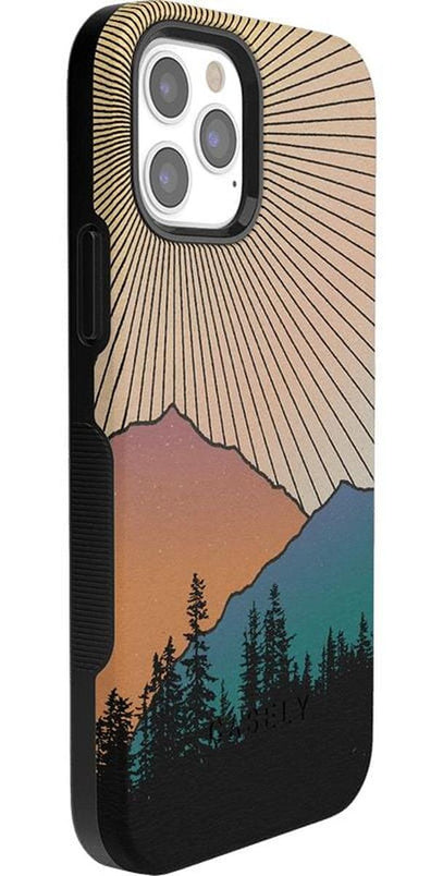 Golden Hour | Mountain Sunset Case iPhone Case get.casely