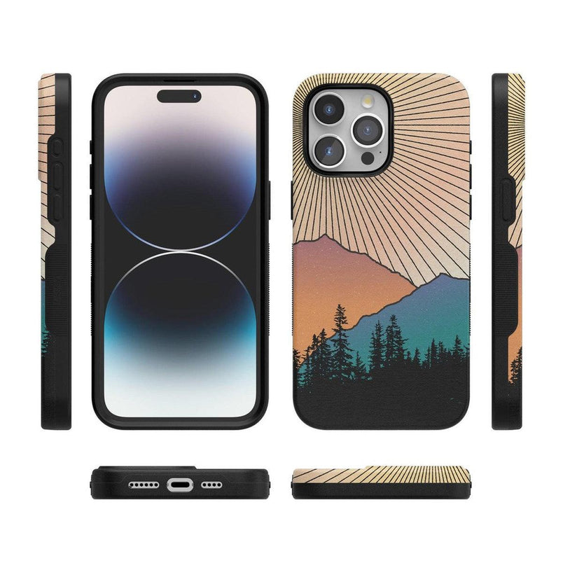 Golden Hour | Mountain Sunset Case iPhone Case get.casely 
