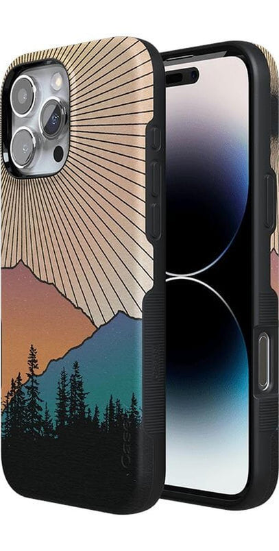 Golden Hour | Mountain Sunset Case iPhone Case get.casely 
